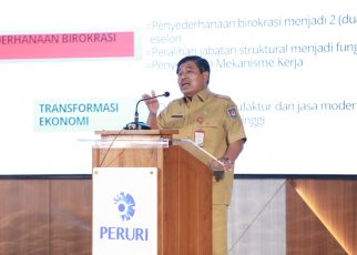 Sekjen Kemendagri Tegaskan Pentingnya Tugas Pelayanan pada Masyarakat di Rapim III Peruri