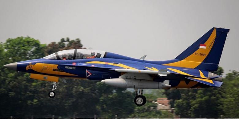 TNI Evakuasi Pesawat Tempur T50i Golden Eagle di Blora