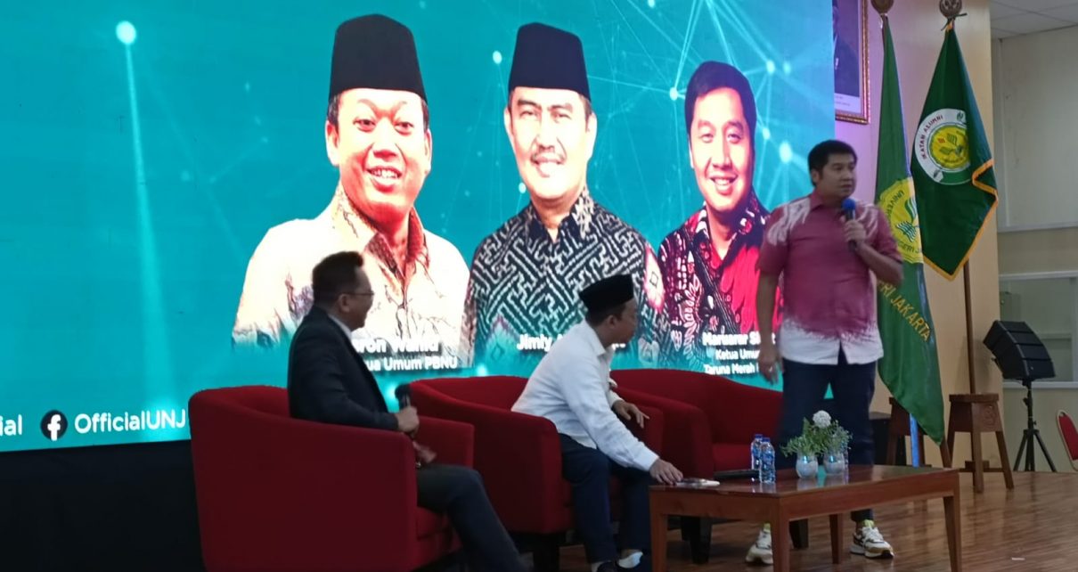 Maruarar Sirait Ajak Mahasiswa UNJ Jadi Pemimpin Bangsa