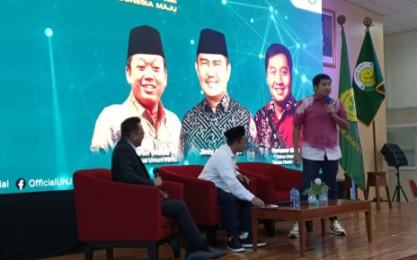 Maruarar Sirait Ajak Mahasiswa UNJ Jadi Pemimpin Bangsa