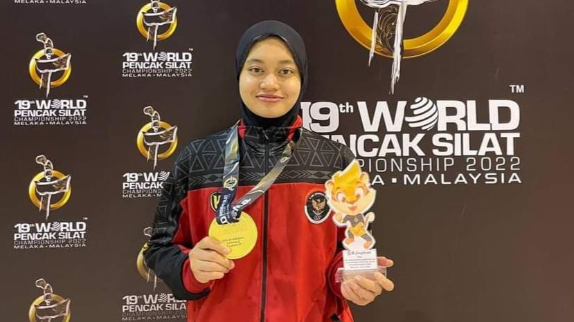 Juara Dunia Pencak Silat Asal Tegal Ini Pulang Disambut Wali Kota dan Diarak