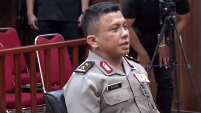 Ferdy Sambo Ajukan Banding Usai Dipecat Secara Tidak Hormat