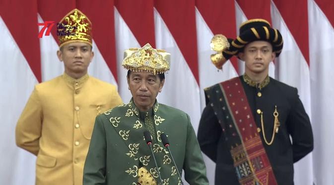 Sidang MPR, Jokowi Ingatkan Tak Ada Lagi Politik Identitas Jelang Pemilu 2024
