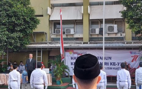 Kenang Pahlawan di HUT RI ke-77, SMP Labschool UNJ Gelar Lari Lintas Juang