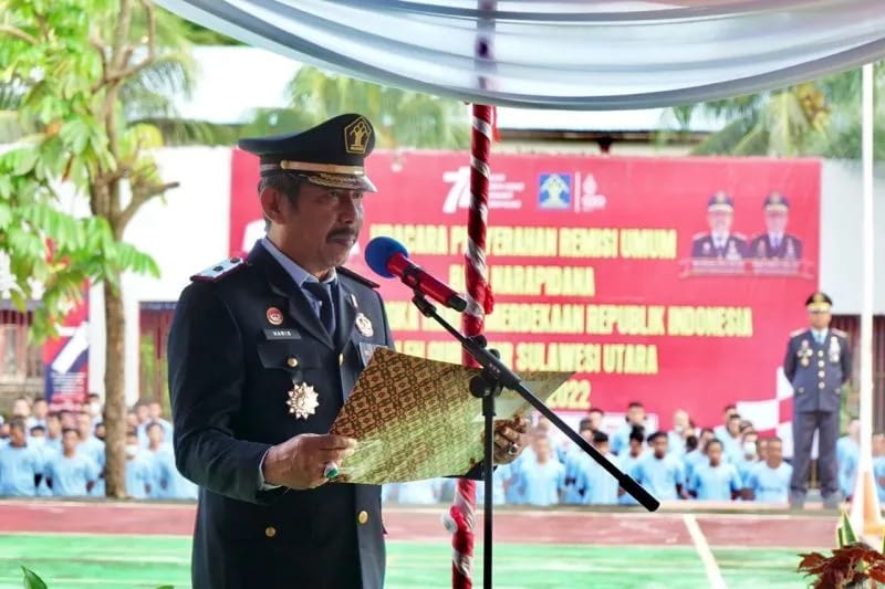 1.557 Narapidana di Sulut Dapat Remisi HUT Kemerdekaan RI