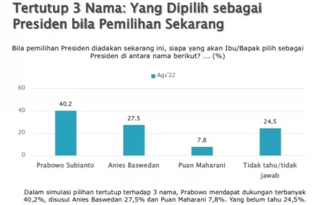 SMRC: Puan dan Airlangga Tak Kompetitif Dalam Bursa Capres
