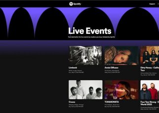Spotify Bakal Jual Tiket Konser Artis