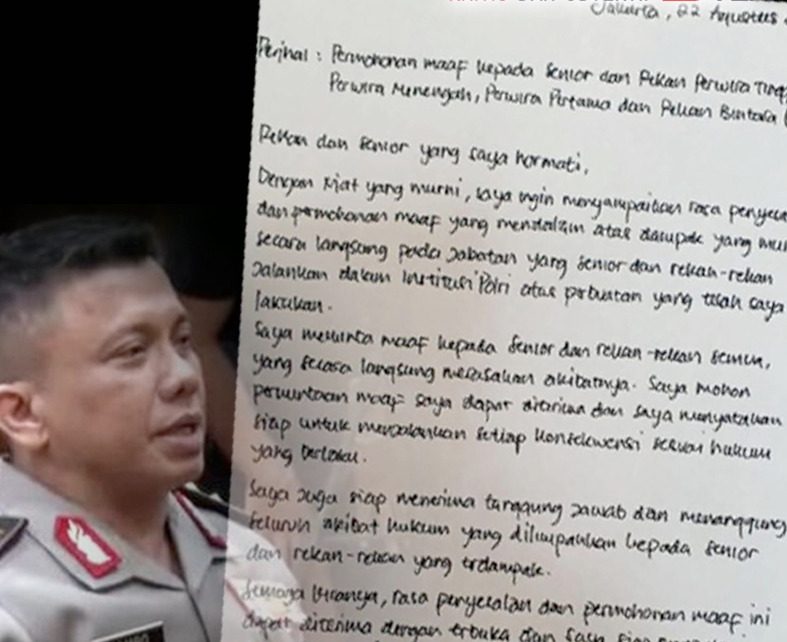 Tulis Surat Penyesalan, Ferdy Sambo Memohon Maaf, dan Siap Tanggung Jawab