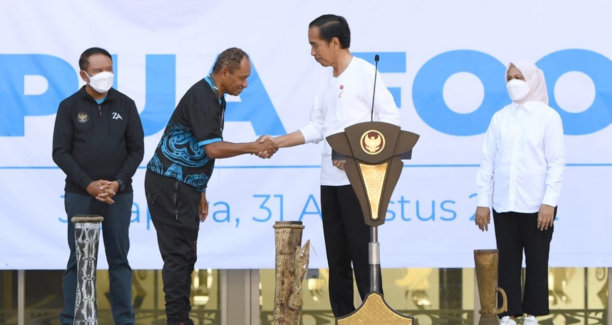 Presiden Jokowi Luncurkan Papua Football Academy