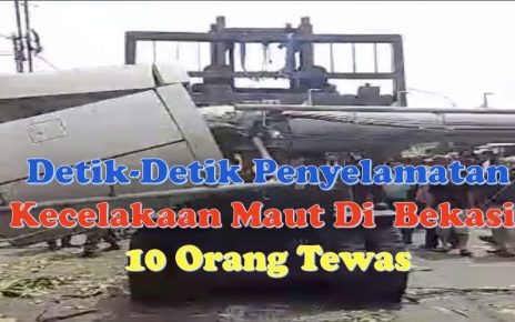Detik-Detik Penyelamatan Kecelakaan Maut Di Bekasi, 10 Orang Tewas