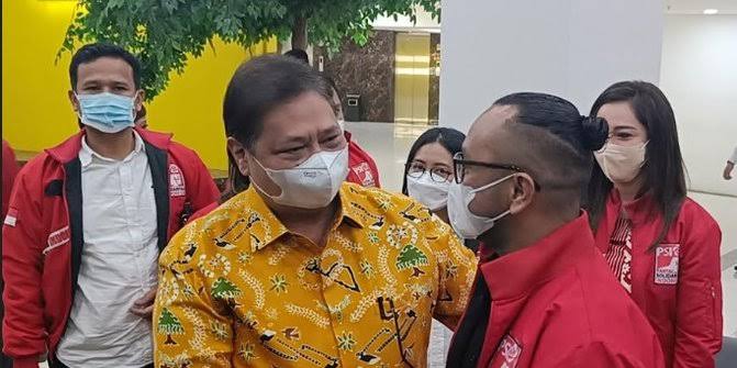 Pertemuan Golkar PSI Diketahui KIB, Airlangga: Menyusul Nanti PDIP