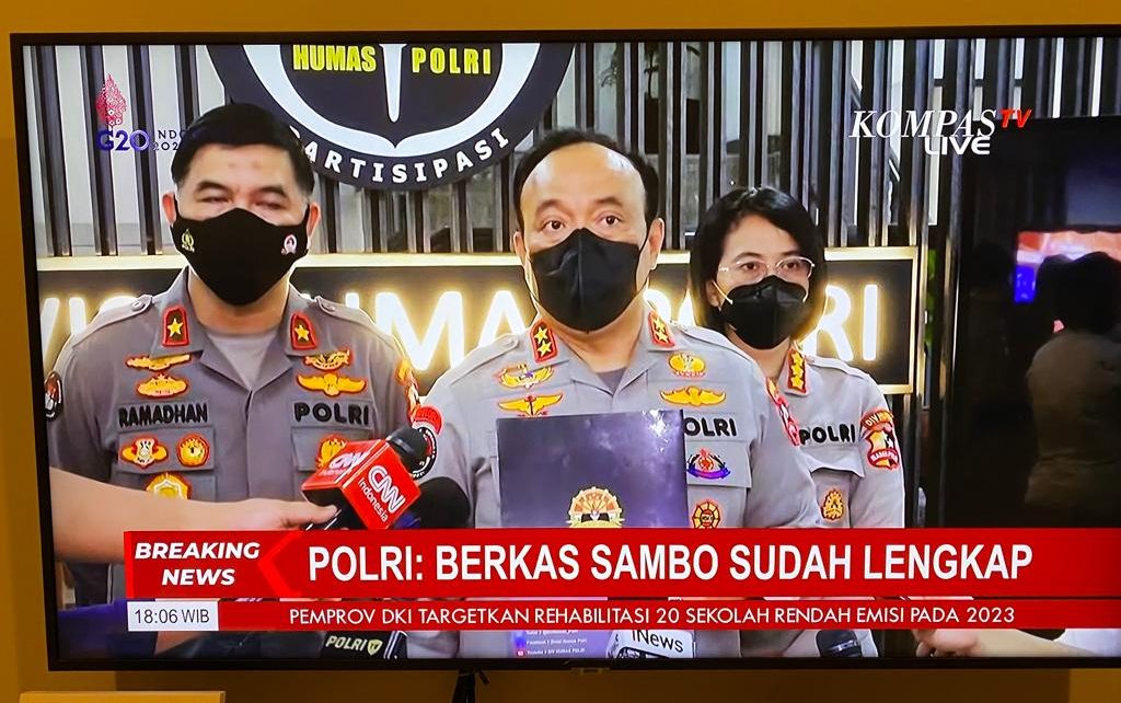 Berkas Ferdy Sambo Dinyatakan Lengkap, Komitmen Kapolri Tuntaskan Kasus Secara Transparan