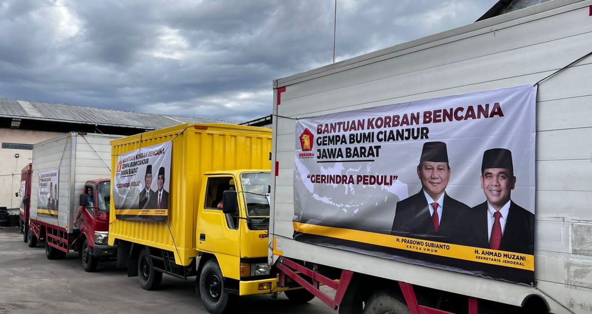 Muzani: Gerindra Salurkan Bantuan Sejak Hari Pertama Gempa