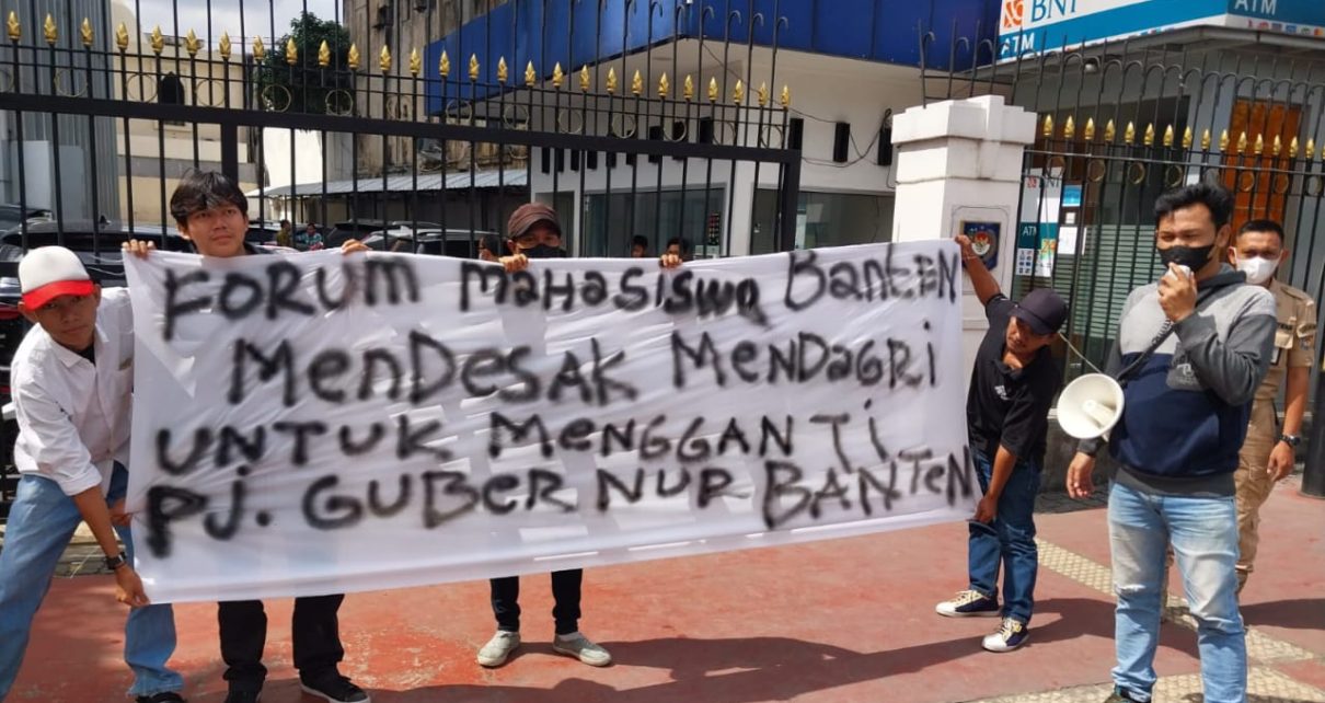 Kinerja Pj Gubernur Banten Dievaluasi Kemendagri, Mahasiswa: Copot Al Muktabar