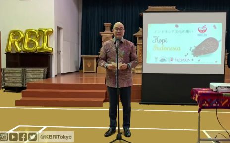 Warga Jepang Puji Rasa Kopi Indonesia di Program Rumah Budaya Indonesia (RBI)