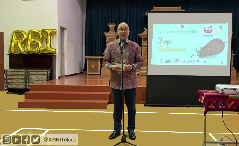Warga Jepang Puji Rasa Kopi Indonesia di Program Rumah Budaya Indonesia (RBI)
