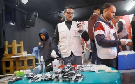 Palestina Galang Donor Darah Untuk Korban Gempa Turkiye-Suriah