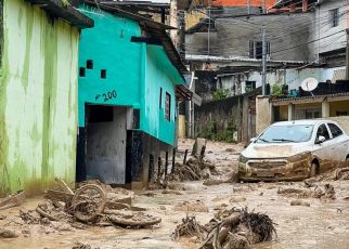 Hujan Deras Selama 24 Jam, Kota Pesisir Brasil Alami Kerusakan Parah