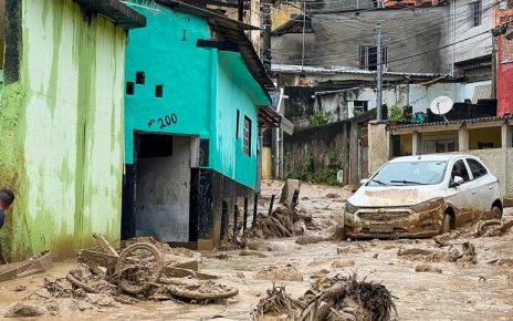 Hujan Deras Selama 24 Jam, Kota Pesisir Brasil Alami Kerusakan Parah