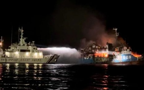 Kapal Ferry Terbakar di Filipina, 10 Orang Meninggal