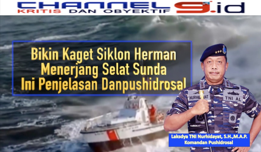 Bikin Kaget Siklon Herman Menerjang Selat Sunda Ini Penjelasan Danpushidrosal
