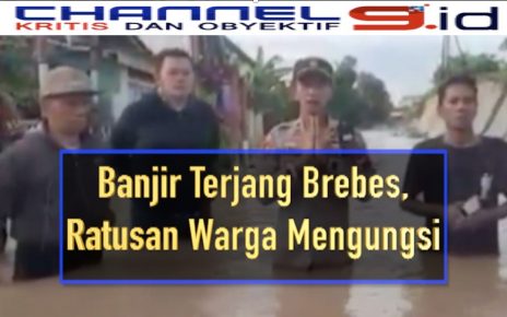 Banjir Terjang Brebes, Ratusan Warga Mengungsi