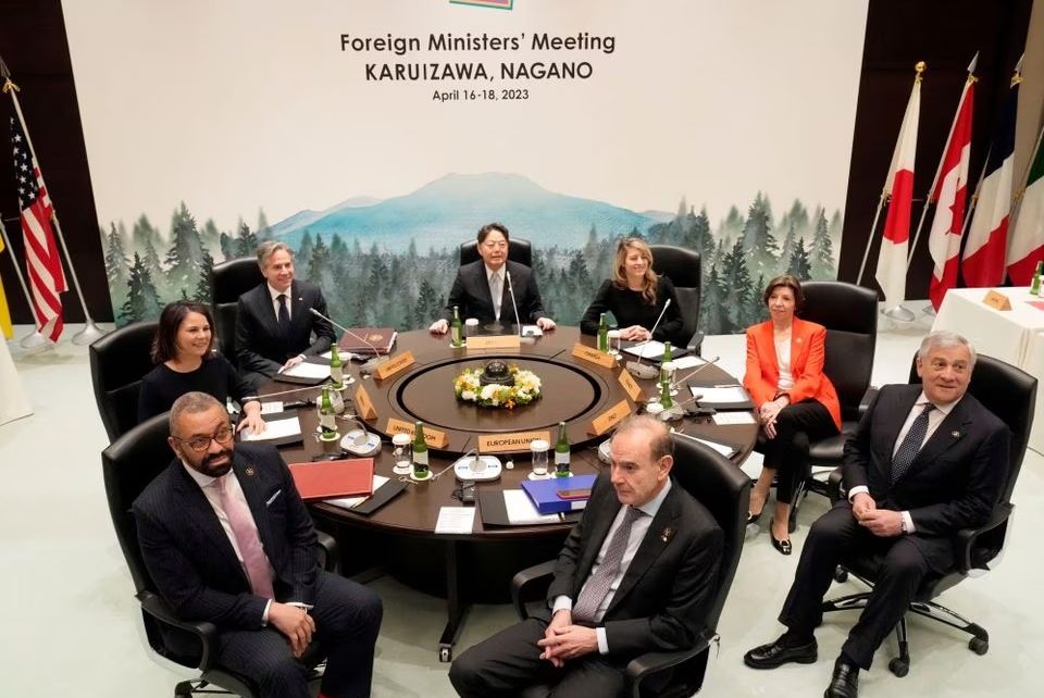 G7 Sepakat Bela Taiwan dari Intimidasi Tiongkok
