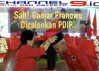 Sah! Ganjar Pranowo Dicalonkan PDIP..