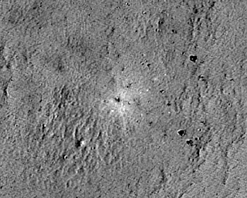Nasa sebut menemukan lokasi tabrakan Hokuto-R