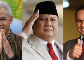 Prabowo Unggul Head to Head Atas Ganjar dan Anies di Survei Indikator