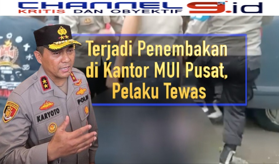 Terjadi Penembakan di Kantor MUI Pusat, Pelaku Tewas