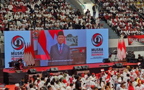 Relawan Teriakkan Nama Prabowo Saat Jokowi Sebut Indonesia Butuh Pemimpin yang Pemberani