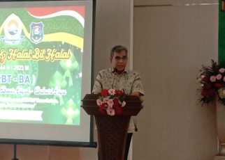 Muzani Beri Sambutan di Halal Bi Halal IKBT-BA, Soroti Eksistensi Warteg di Ibukota