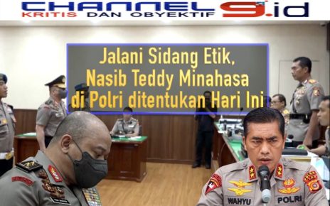 Jalani Sidang Etik, Nasib Teddy Minahasa di Polri ditentukan Hari Ini