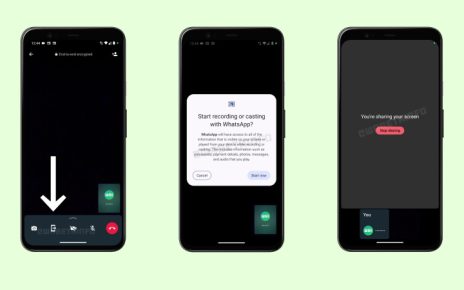 Fitur Screen Sharing WhatsApps , Bisa Buat Persentasi