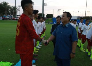 Cetak Bibit Unggul Pemain Sepak Bola, Prabowo Kirim Tim U-17 ke Qatar