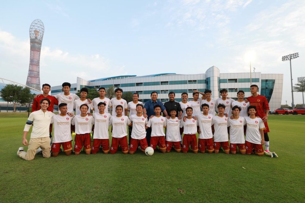 Program pemusatan latihan tim U-17 yang dikirimnya di Aspire Academy, Doha, Qatar