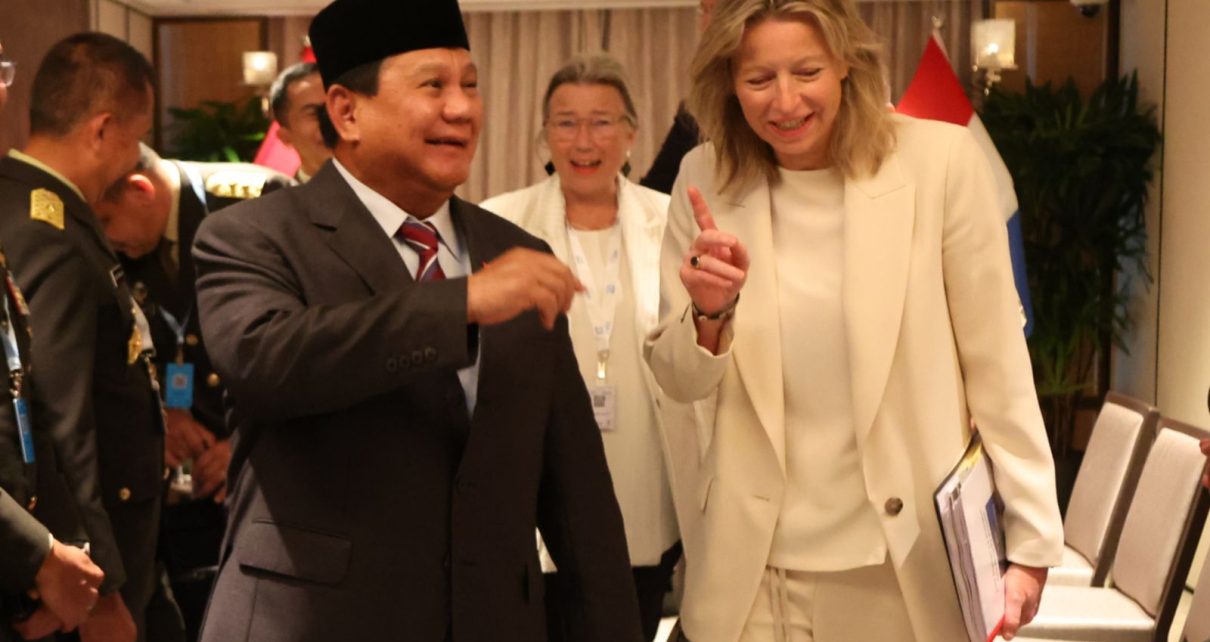 Bertemu Menhan Belanda, Prabowo Bahas Kerjasama Pertahanan
