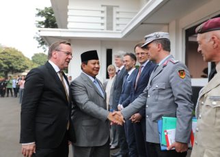 Prabowo Terima Menhan Jerman, Bahas Penguatan Kerja Sama Pelatihan Pertahanan