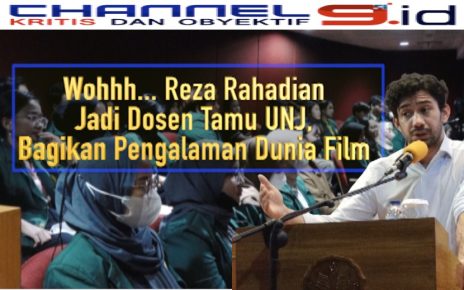 Wohhh..... Reza Rahadian Jadi Dosen Tamu UNJ, Bagikan Pengalaman Dunia Film