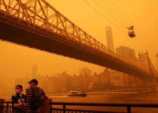 Dampak Kebakaran Hutan Kanada, Langit New York Ditutupi Kabut