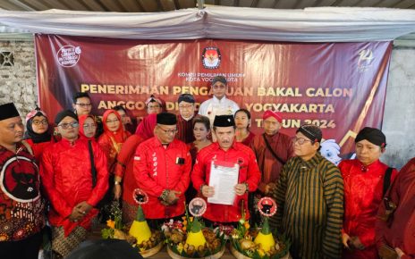 Pemilu Terbuka, Ketua DPC PDIP Kota Jogja Ajak Masyarakat Jaga Keutuhan Bangsa