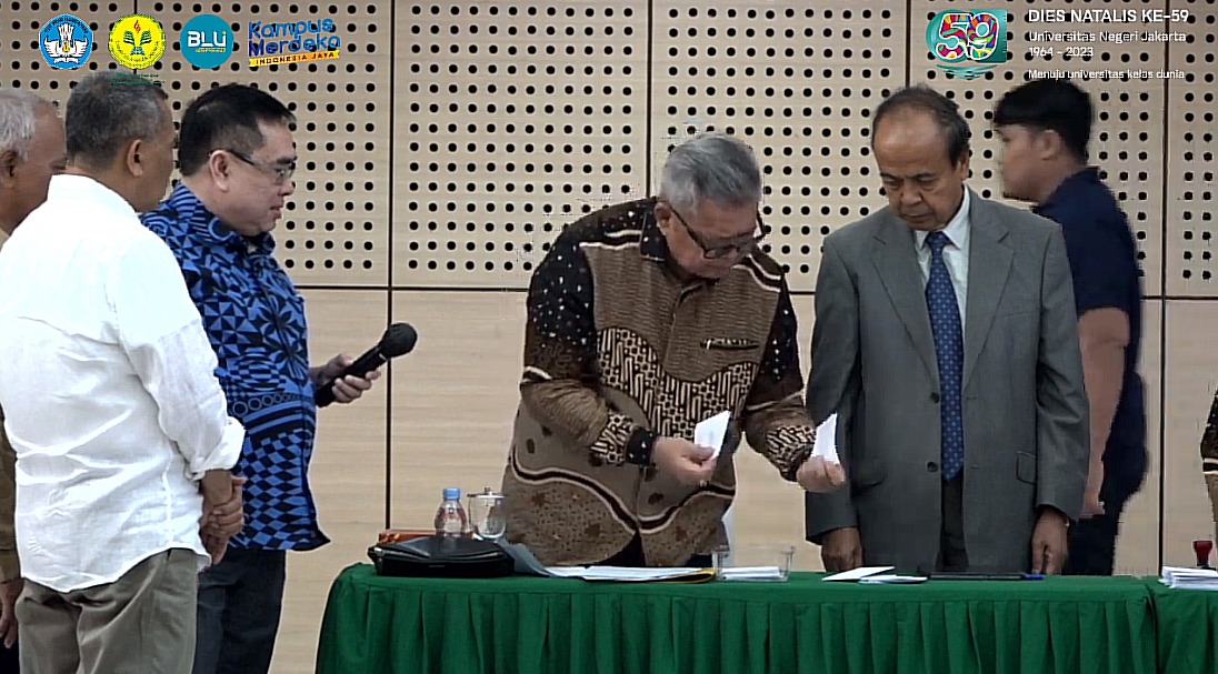Hari Ini Pemilihan Rektor UNJ 2023-2027