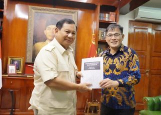 Prabowo Bertemu Budiman Sudjatmiko Bahas Persoalan Bangsa