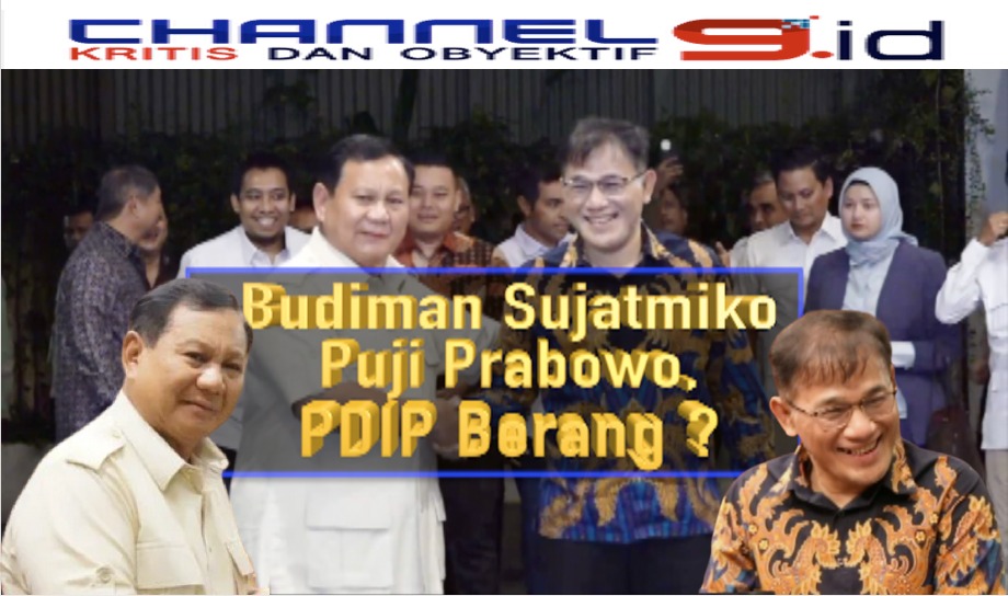 Budiman Sujatmiko Puji Prabowo, PDIP Berang?