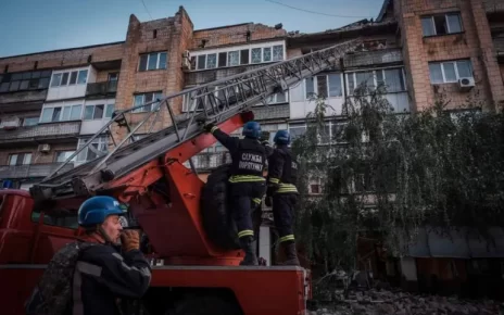 Delapan Orang Tewas Dalam Serangan Rudal Rusia ke Donetsk