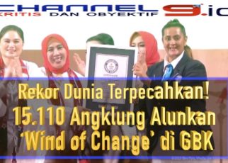Rekor Dunia Terpecahkan! 15.110 Angklung Alunkan ‘Wind of Change’ di GBK