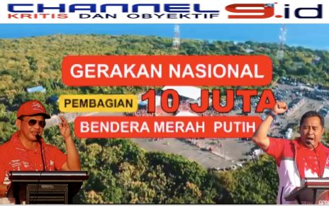 Gerakan Nasional Pembagian 10 Juta Bendera Merah Putih