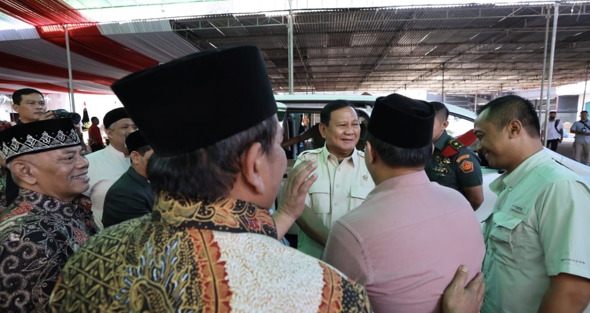Prabowo Tinjau Kesiapan Muktamar Sufi Internasional di Pekalongan