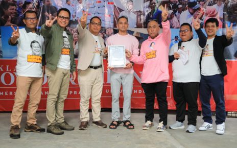 Relawan Tim Garis Deklarasikan Dukung Prabowo di 2024